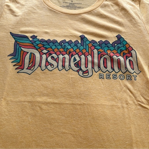 NWOT Disneyland Logo Cotton Graphic Tee - Picture 2 of 5